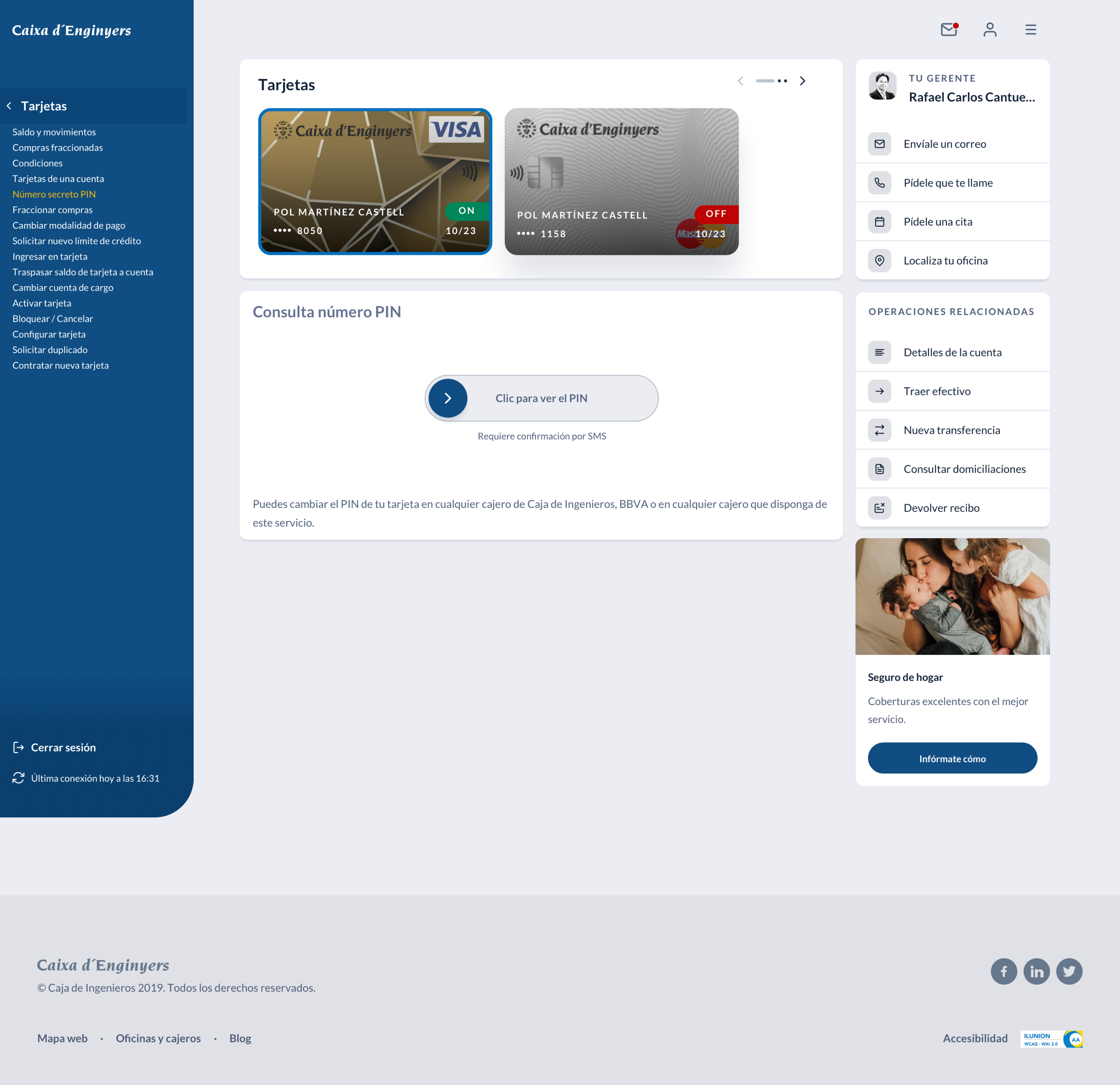 Desktop banking screen 6 of 8