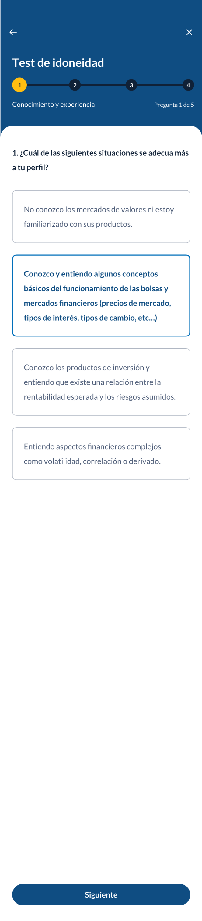 Mobile banking screen 10 of 12