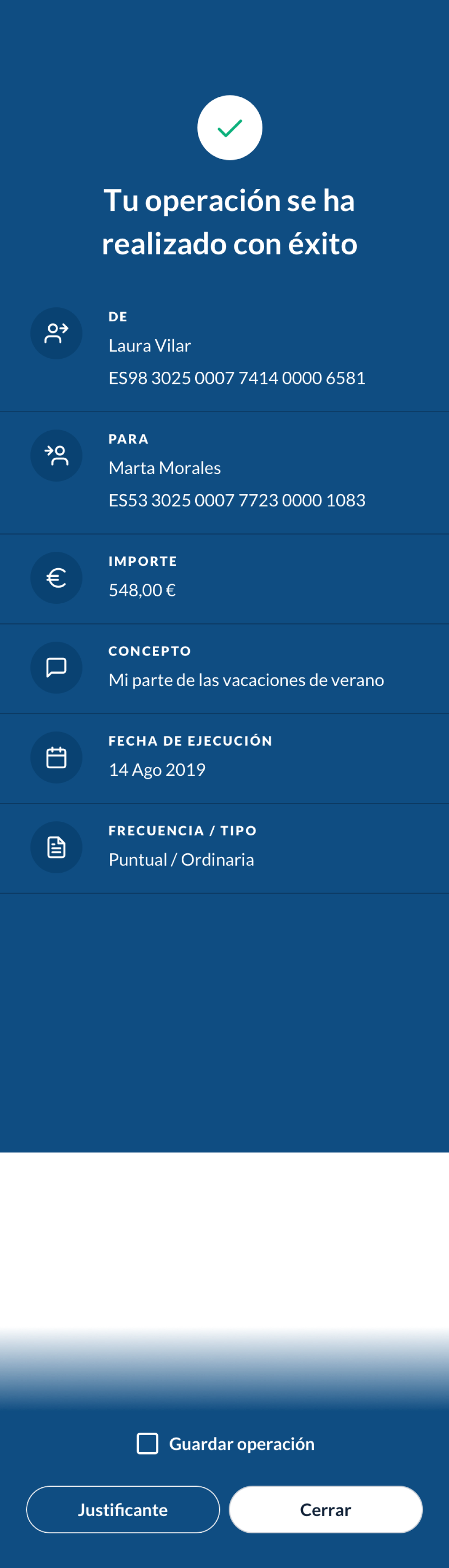 Mobile banking screen 4 of 12